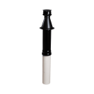 BAXI PPs füstcső függőleges tetőkivezető idom D80/125 L=1155 mm
