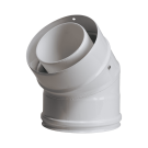 BAXI PPs füstcső könyök 45° D110/160