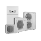 BAXI PBS-i 8 MR E FS2 levegő-víz hőszivattyú, HMV tartállyal, kiegészítő fütés - elektromos, 230V, 8kW