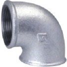 Horganyzott könyök 90° 4" BB