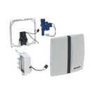 GEBERIT Basic vizelde elektronika, infrás, fém takarólap, fehér, 230V