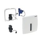 GEBERIT BASIC aut.vizelde elektronika, infrás, mű takarólap, matt króm, 230V