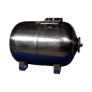 GITRAL VHEF-300 hidrofor/szaniter tartály 300l, 1”, fekvő, inox, szivattyú tartóval
