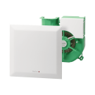 HELIOS ELS-VN 60 ventilátor (Geberit szagelszívós WC-hez is) fehér előlap, 60m3/h