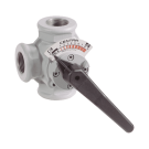 HONEYWELL keverőcsap, háromjáratú, PN6, kvs=25, 6/4”BB