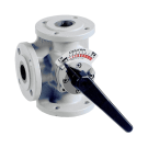 HONEYWELL DR40GLFA háromjáratú karimás keverőcsap DN50