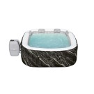 Lay-Z-Spa Hollywood Luxe Airjet masszázsmedence 180 x 180 x 66 cm 2025