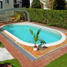 Hobby Pool - Monaco medence 320 x 525 x 120 cm 0,8 mm szürke stílus