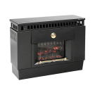 FÉG Zeusz F850P ERP konvektor, kéményes, fekete, 5.7kW
