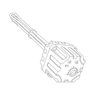 KOSPEL elektromos fűtőbetét, Kospel tárolókhoz, 6/4”, 400V, 4.5kW