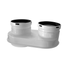 BAXI PPs indítóidom szétválasztott elvezetéshez d110/160-110/110mm
