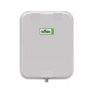 REFLEX F 24/3 lapos szögletes fűtési tágulási tartály, 24l, 3/4”, P0=1bar, 3bar, 70°C, fehér