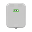 REFLEX F 12 lapos szögletes fűtési tágulási tartály, 12l, 1/2”, P0=1bar, 3bar, 70°C, fehér