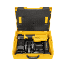 REMS Mini-Press S 22V ACC Set akkus présgép, L-Boxx , M15+18+22 pofákkal