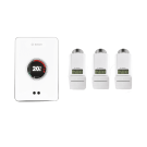 BOSCH EasyControl Set CT 200 fehér okostermosztát 3 db rádiós termofejjel