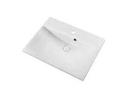 MARMY - CARMEN 60x46 mosdó, FÉNYES FEHÉR