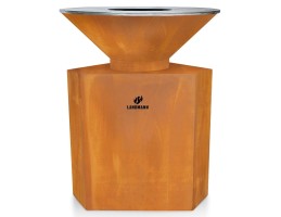 Landmann Fatüzelésű PLANCHA 80cm, CORTEN ACÉL