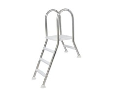 AQUASHOP - KÉTÁGÚ INOX LÉTRA 1 + 5 FOKOS, MAX 1,5M