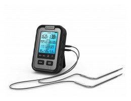 Broil King - Digitális hús hőmérő, kábeles, 2 db érzékelővel, háttér világítással