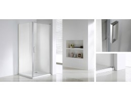 Wellis - Quadrum egy nyílóajtós szögletes zuhanykabin