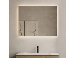 MARMY - SECRET tükör 90x80 cm LED 6000k, körbe hangulatvilágítás