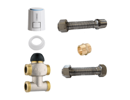 CONCEPT szelepkészlet MKH parapetes 2 csöves 700/800-as fan-coilhoz 5kW feletti