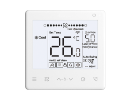 CONCEPT WDC3-86S termosztát, vezetékes, MKA(C) kaz. és MKT3 légcsat. fan-coilhoz