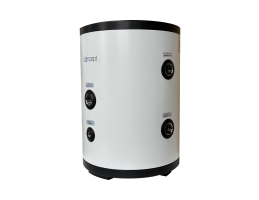 CONCEPT puffertároló, INOX, csőkígyó nlk, álló/fali, párazárt PUR szig, 6/4”, 40l