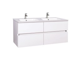 Wellis - Elois White 120 szekrény 119×45×55 cm