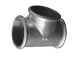 Horganyzott egál T-idom 4"