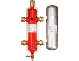 GIACOMINI R146IY hidraulikus váltó+szigetelés+4hollandi+kazánt+légt., 95kW, 6/4"