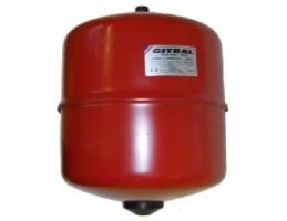GITRAL MB-08 fűtési zárt tágulási tartály 8l, 3/4", 3bar, -10°C...+99°C