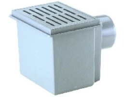 HL 71 pincei összefolyó, 170x240mm műa ráccsal, max. 300kg