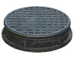 PIPELIFE KG fedlap zöldterületi tisztítónyíláshoz, max 3 tonna, 250mm