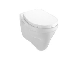 ALFÖLDI 7068/19 Saval 2.0 laposöblítésű fali WC, hátsó kifolyású, fehér