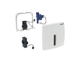 GEBERIT BASIC aut.vizelde elektronika, infrás, mű takarólap, matt króm, 230V