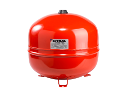 GITRAL G35-SUN Gitrasun szolár tágulási tartály, lábbal, 35l, 3/4”