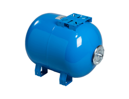 GITRAL GBH-300 hidrofor tartály, kék, fekvő, 300l, 1", 8bar, -10°C...+99°C