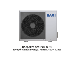 Baxi 12 kW hőszivattyú, fan-coil, radiátor, vízmelegítős csomag 150m2