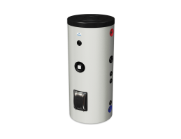 HAJDU STA300C zománcozott indirekt tároló, szteatitos, 1 csőkígyó, műa.palást, 300l