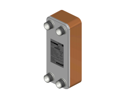 HEX PBF10M-50-5/4” hőcserélő, gázkazán fűtésleválasztáshoz, 50kW