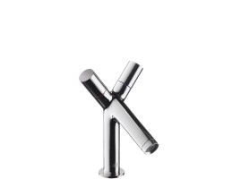 Hansgrohe - Axor Starck 2 karos mosdócsaptelep automata lefolyó-garnitúrával