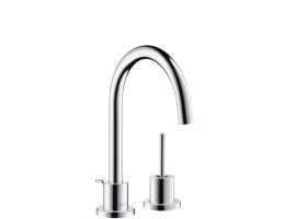 Hansgrohe - Axor Starck 2 lyukú mosdócsaptelep automata lefolyó-garnitúrával