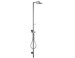 Hansgrohe - Axor Starck Zuhanyoszlop termosztáttal és tányér fejzuhannyal