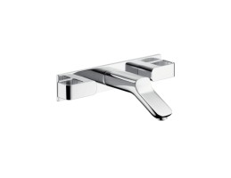 Hansgrohe - Axor Urquiola 3 lyukú mosdócsaptelep falsík alatti szereléshez, 168 mm-es kifolyóval, fali szereléshez