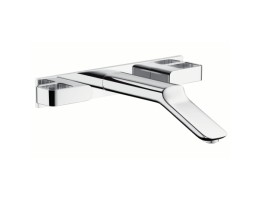 Hansgrohe - Axor Urquiola 3 lyukú mosdócsaptelep falsík alatti szereléshez, 228 mm-es kifolyóval, fali szereléshez