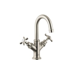 Hansgrohe - Axor Montreux 2 karos mosdócsaptelep húzórudas lefolyógarnitúrával kézmosókagylókhoz 16505820