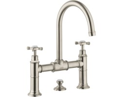 Hansgrohe - Axor Montreux 2 karos mosdócsaptelep húzórudas lefolyógarnitúrával 16510820
