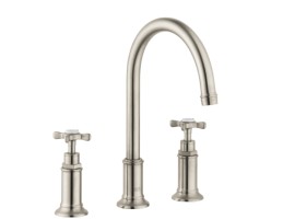 Hansgrohe - Axor Montreux 3 lyukú mosdócsaptelep húzórudas lefolyógarnitúrával 16513820