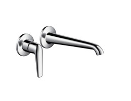 Hansgrohe - Axor Bouroullec Egykaros mosdócsaptelep falsík alatti szereléshez, 200 mm-es kifolyóval